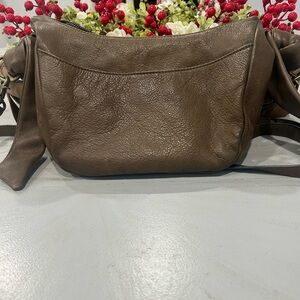 Leather Shoulder Purse with Adjustable Strap